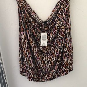 NWT torrid tube top- fun leopard print